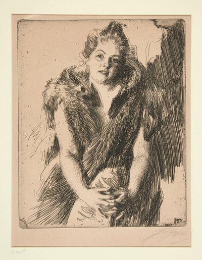 Maja Von Heijne (Monc Ljunglor) von Anders Leonard Zorn