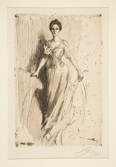 Miss Ludman von Anders Leonard Zorn