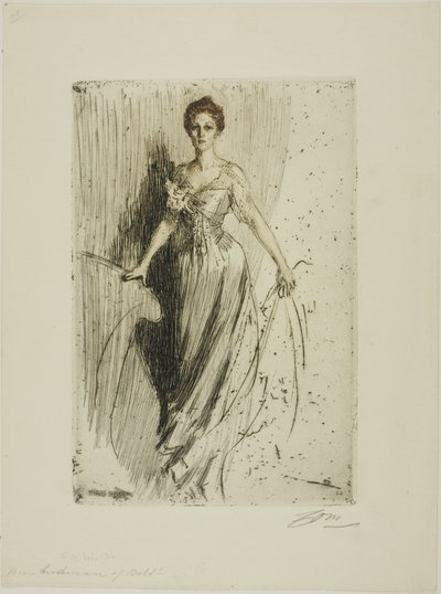 Miss Lurman von Anders Leonard Zorn