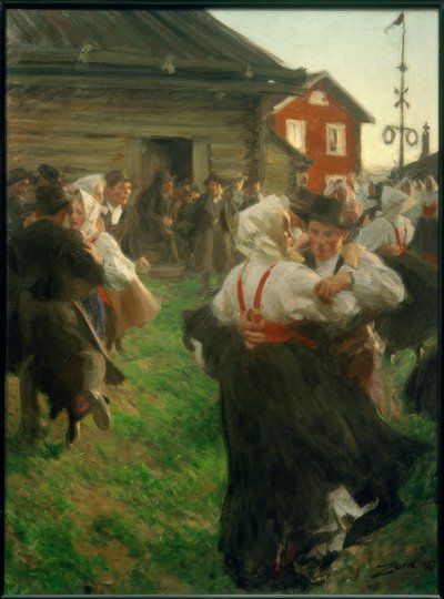 Mittsommernachtstanz von Anders Leonard Zorn