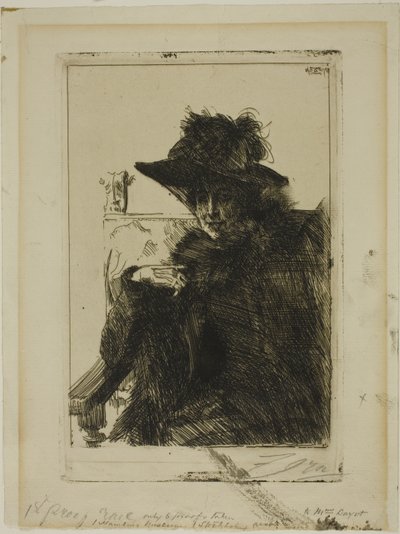 Mme Armand Dayot von Anders Leonard Zorn