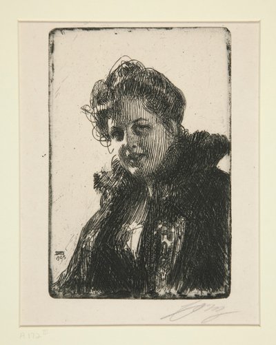 Mrs. Granberg von Anders Leonard Zorn