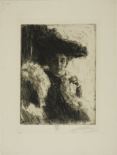 Mrs. Kip von Anders Leonard Zorn