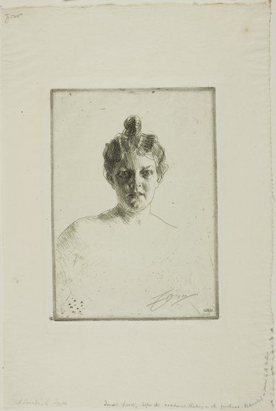Frau Runeberg von Anders Leonard Zorn