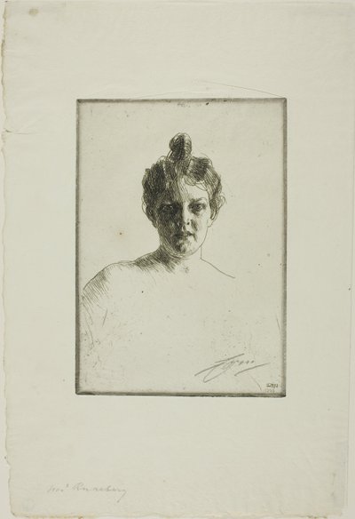 Frau Runeberg von Anders Leonard Zorn