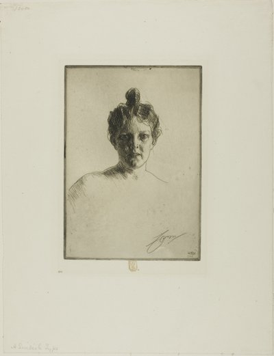 Frau Runeberg von Anders Leonard Zorn