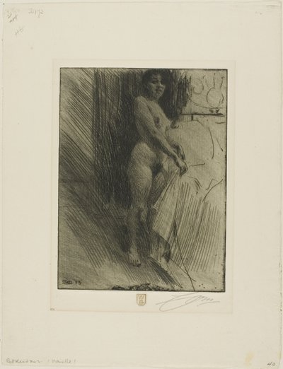 Nanette von Anders Leonard Zorn