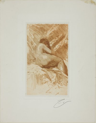 Aktstudie von Anders Leonard Zorn