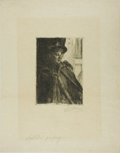 Olga Bratt von Anders Leonard Zorn