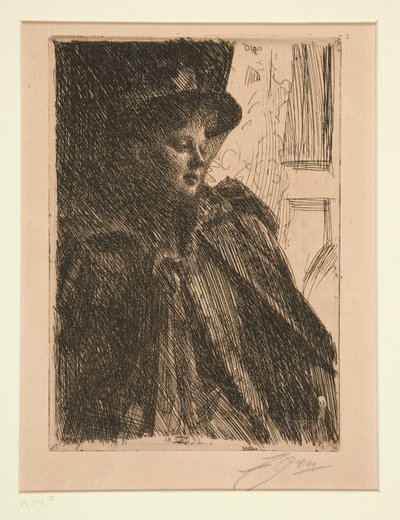 Olga Bratt von Anders Leonard Zorn