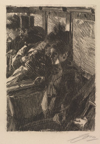 Omnibus von Anders Leonard Zorn