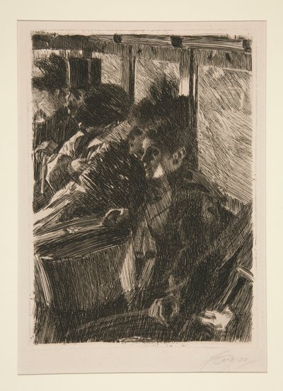 Omnibus von Anders Leonard Zorn