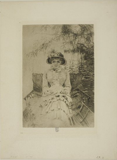 Auf der Themse von Anders Leonard Zorn