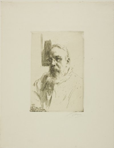 Professor John Berg von Anders Leonard Zorn