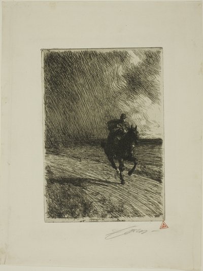Sturm von Anders Leonard Zorn