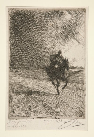 Sturm von Anders Leonard Zorn