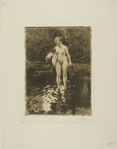 Die Furt von Anders Leonard Zorn