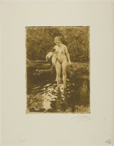 Die Furt von Anders Leonard Zorn