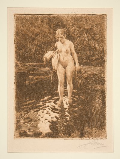 Die Furt von Anders Leonard Zorn