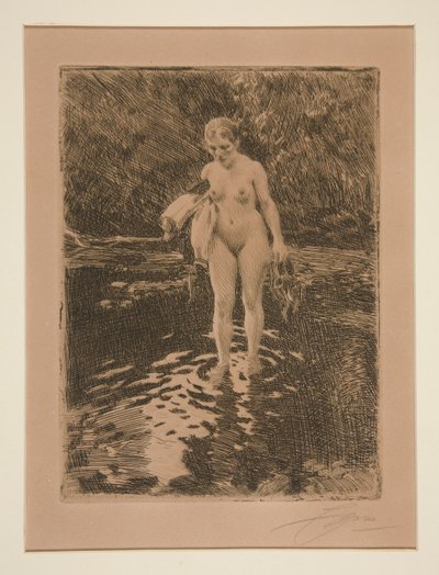 Die Furt von Anders Leonard Zorn