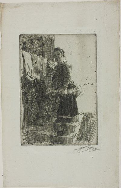 Das Lagerhaus von Anders Leonard Zorn