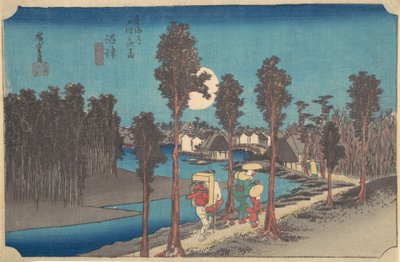 Numazu Ki Kure, ca. 1834 von Ando Hiroshige