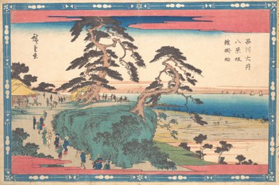Shinagawa Hakkei Zaka von Ando Hiroshige