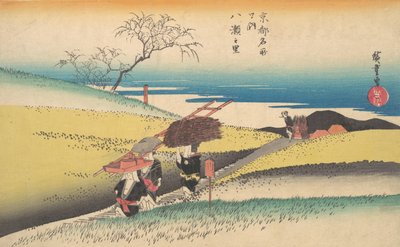 Yase no Sato von Ando Hiroshige