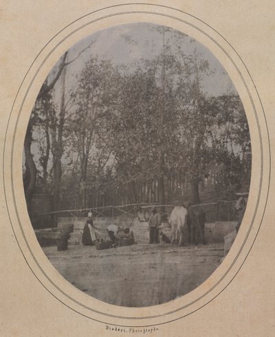 Dorfszene (Südfrankreich) von Andre Adolphe Eugene Disderi