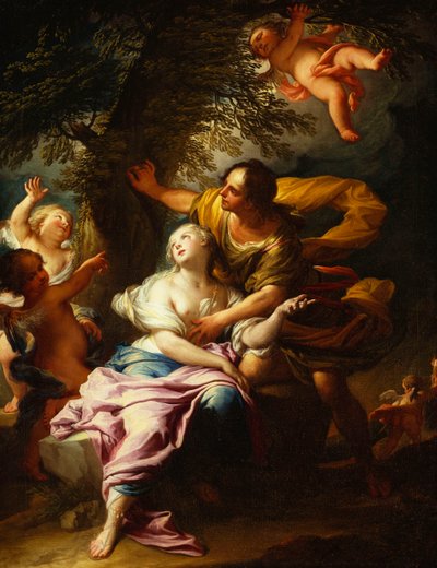 Angelica und Medoro von Andrea Casali