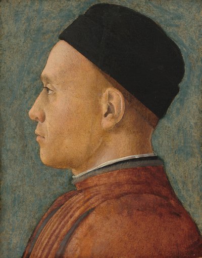 Porträt eines Mannes, ca. 1470 von Andrea Mantegna