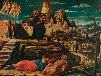 Die Agonie im Garten, ca. 1458, 1909 von Andrea Mantegna