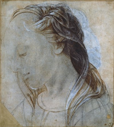 Weiblicher Kopf von Andrea Verrocchio