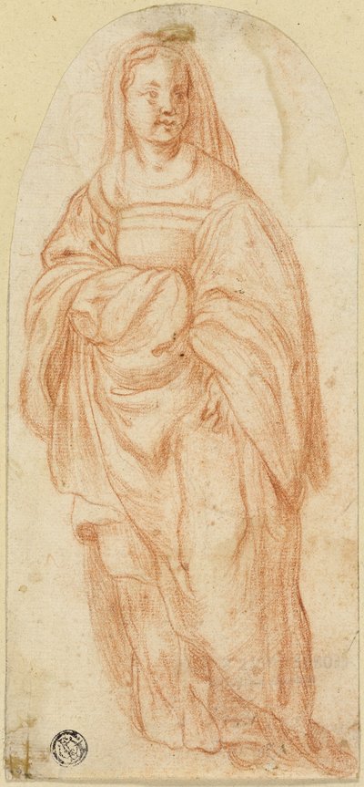 Stehende Frau von Andrea del Sarto