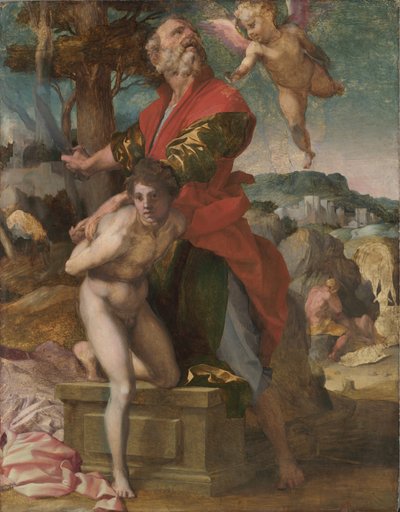 Das Opfer Isaaks von Andrea del Sarto