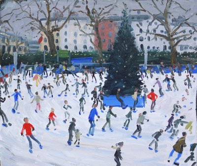 Schlittschuhlaufen, Naturhistorisches Museum, 2012 von Andrew Macara
