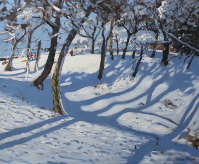 Winter, Ladmanlow, 2010 von Andrew Macara