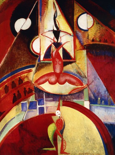 Der Zirkus von Ángel Zárraga