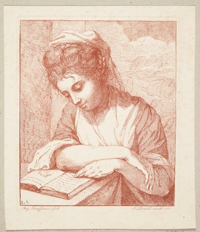 Das lesende Mädchen von Angelica Kauffmann
