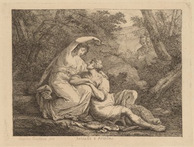 Rinaldo und Armida von Angelica Kauffmann