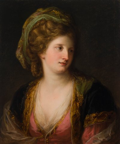 Frau in türkischer Tracht von Angelica Kauffmann