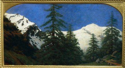 Hohe Berge von Angelo Morbelli