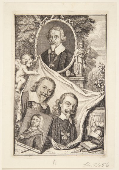 Gruppenbild der Mitglieder der Sehested-Familie von Anna Folkema