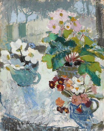 Erste Blumen von Anne Redpath