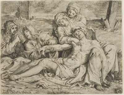 Christus von Caprarola von Annibale Carracci