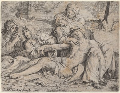 Pietà (der "Christus von Caprarola") von Annibale Carracci