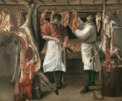 Die Metzgerei von Annibale Carracci