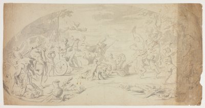Triumph des Bacchus und der Ariadne von Annibale Carracci