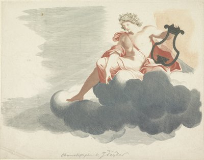 Apollo auf den Wolken von Anonymous