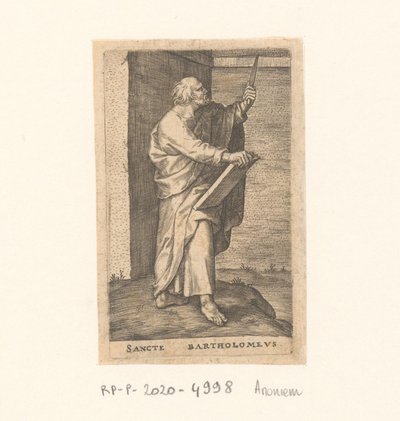 Apostel Bartholomäus von Anonymous